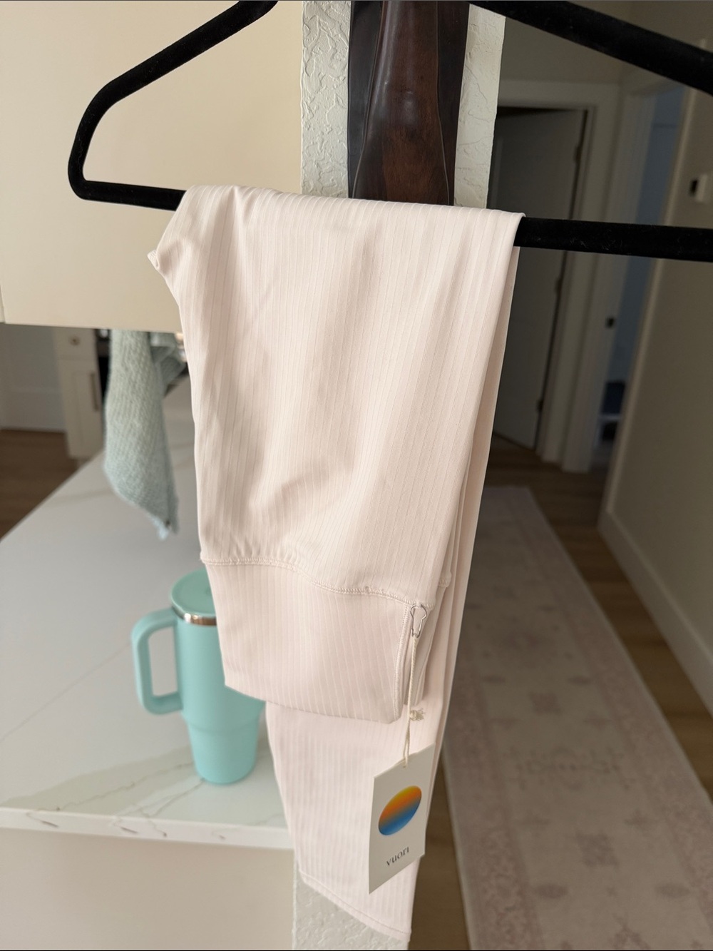 Vuori Inversion Rib Legging - Marshmallow